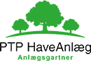 PTP haveanlæg logo